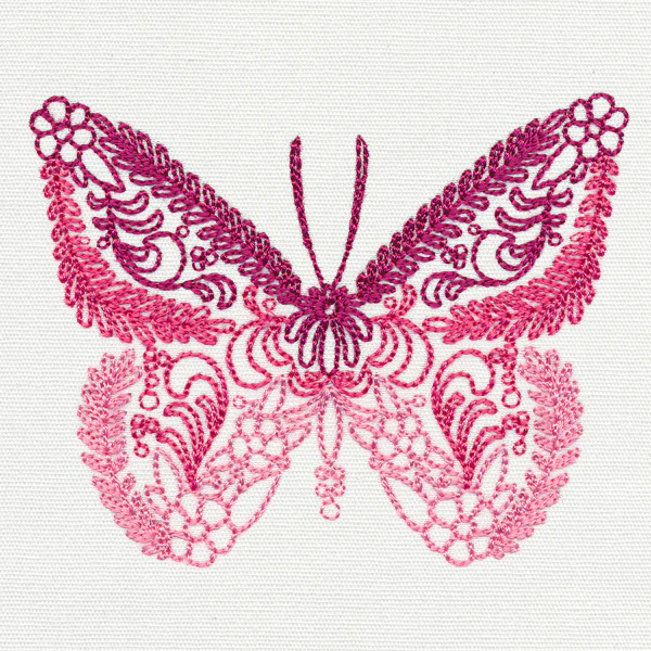 Vintage Folk Butterfly - Image 4