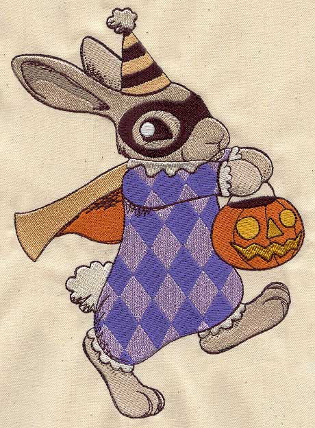 Vintage Halloween Bunny - Image 4