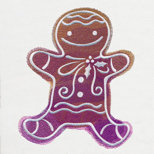 Watercolor Christmas - Gingerbread Cookie