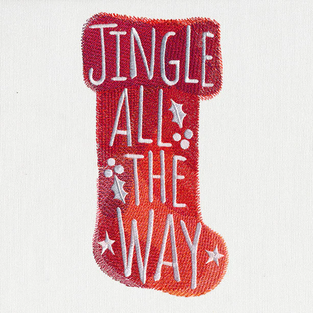 Watercolor Christmas - Jingle all the Way - Image 2