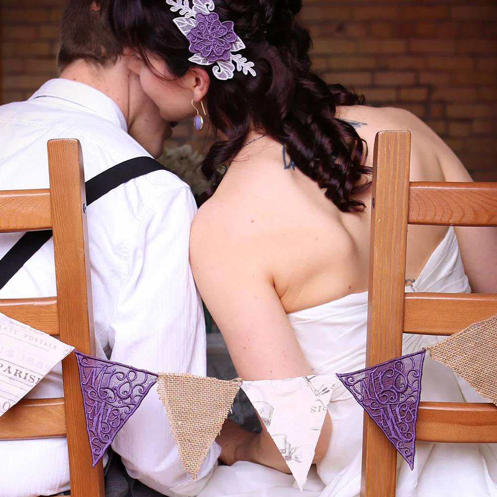 Wedding Bunting (Lace) - Image 3