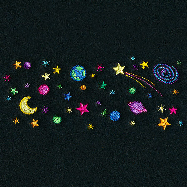 Whimsical Mask Motif - Celestial Sky - Image 3