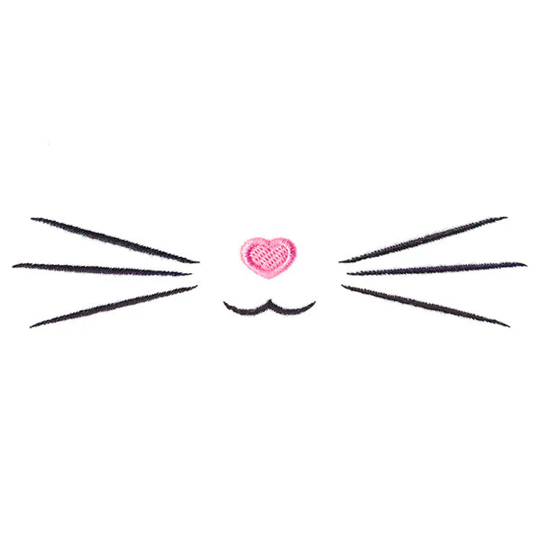 Whimsical Mask Motif - Kitty Whiskers