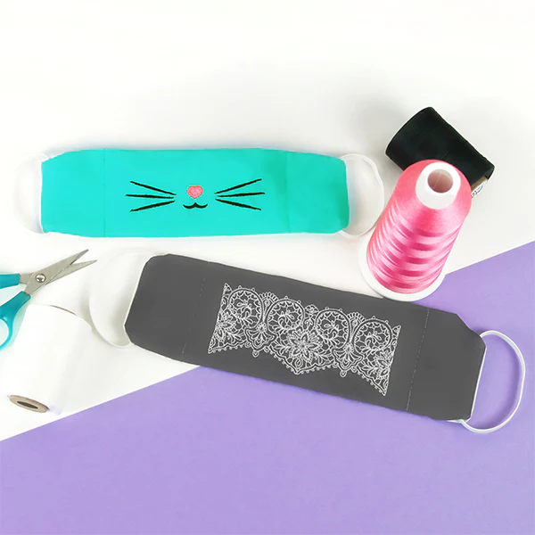 Whimsical Mask Motif - Kitty Whiskers - Image 2