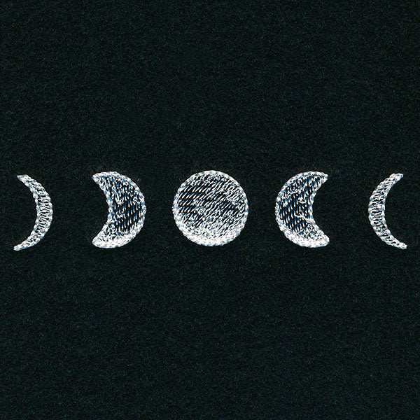 Whimsical Mask Motif - Moon Phases - Image 3