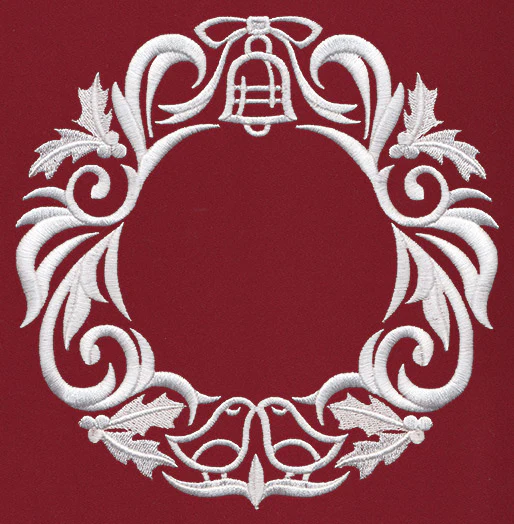 White Christmas - Wreath - Image 2