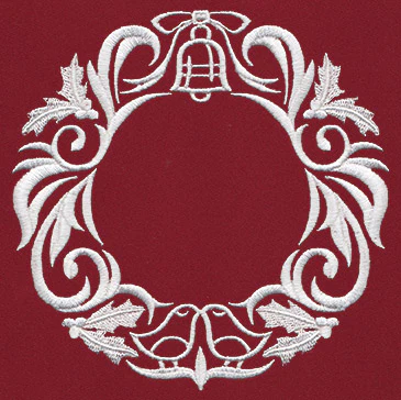 White Christmas - Wreath - Image 4