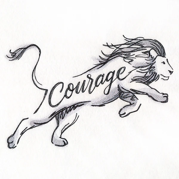 Wild Lion - Courage