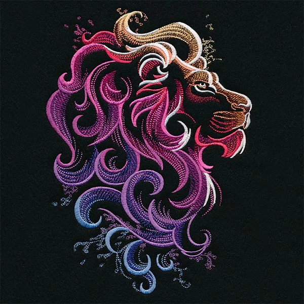 Wild Rainbow Lion