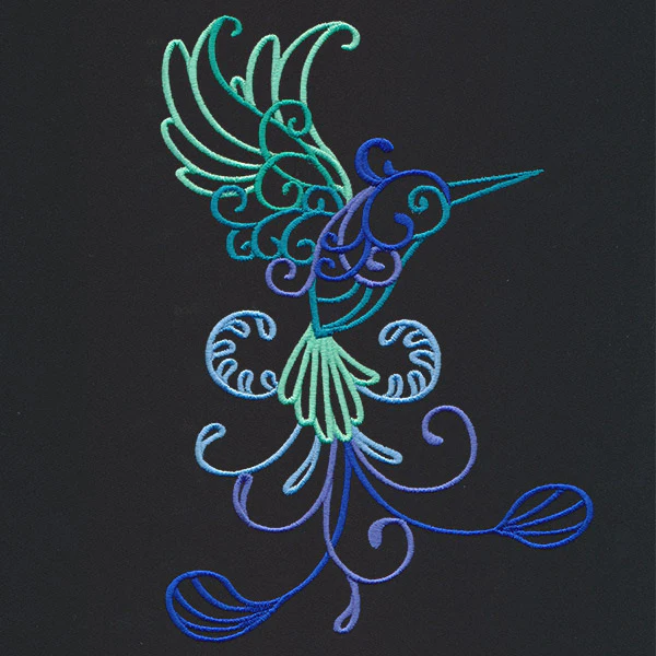Wild Spirals - Hummingbird - Image 3