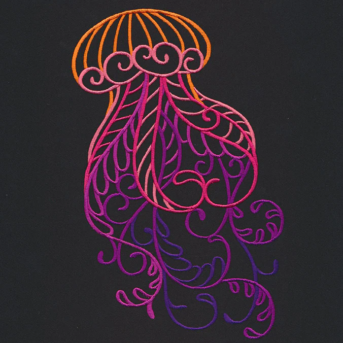 Wild Spirals - Jellyfish - Image 2