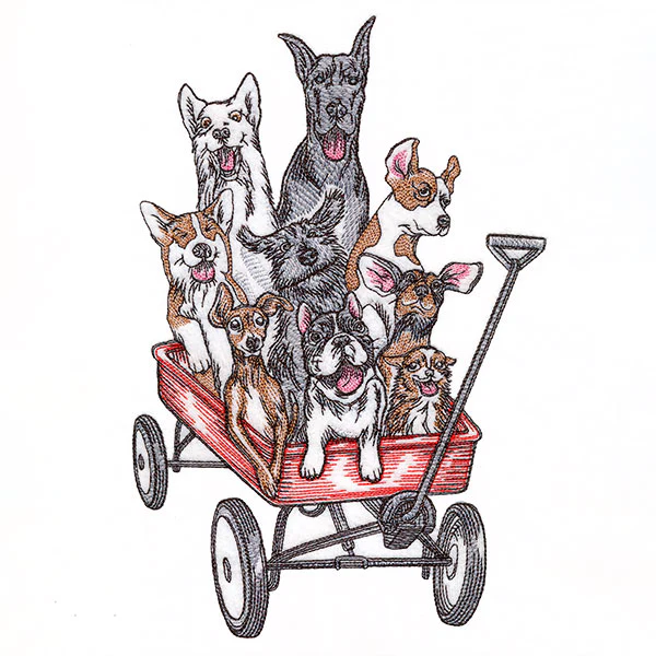 Wild & Wagging Dog Wagon Ride
