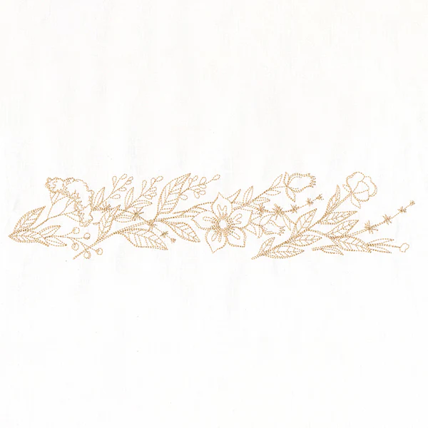 Wildflower Botanicals Border