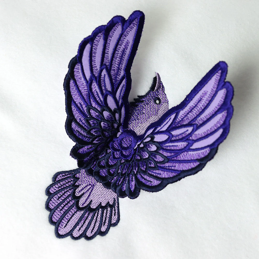 Winged Crow (3D Applique) - Image 9