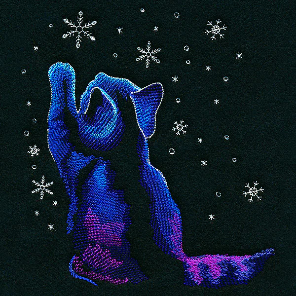 Winter Snowfall Kitty - Image 7