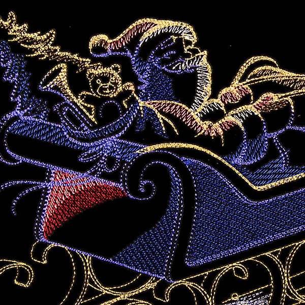 Wonder & Cheer Santa's Flight Scene 3 - Image 16