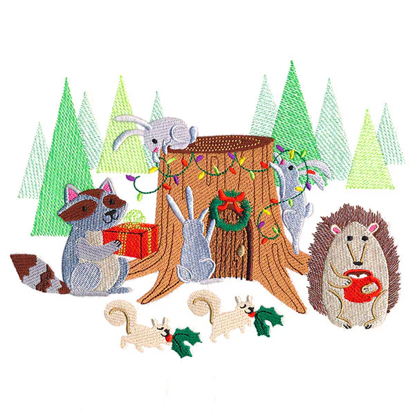 Woodland Critters Christmas