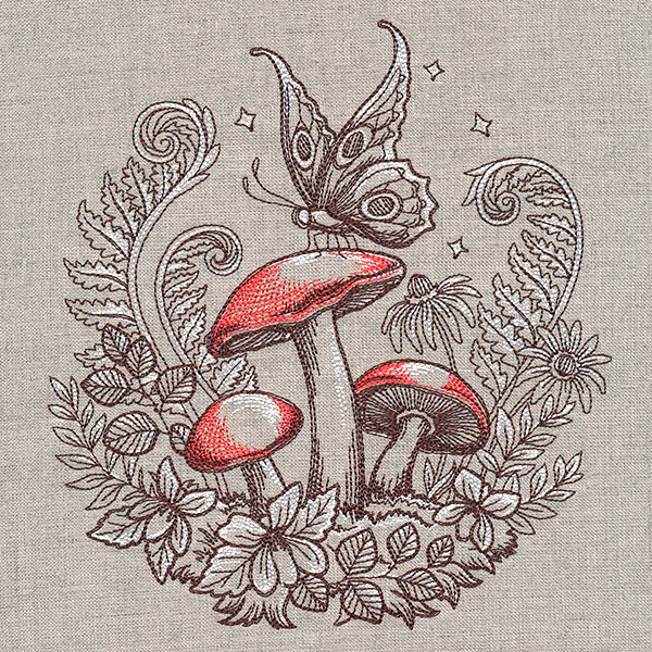 Woodland Storybook Crest