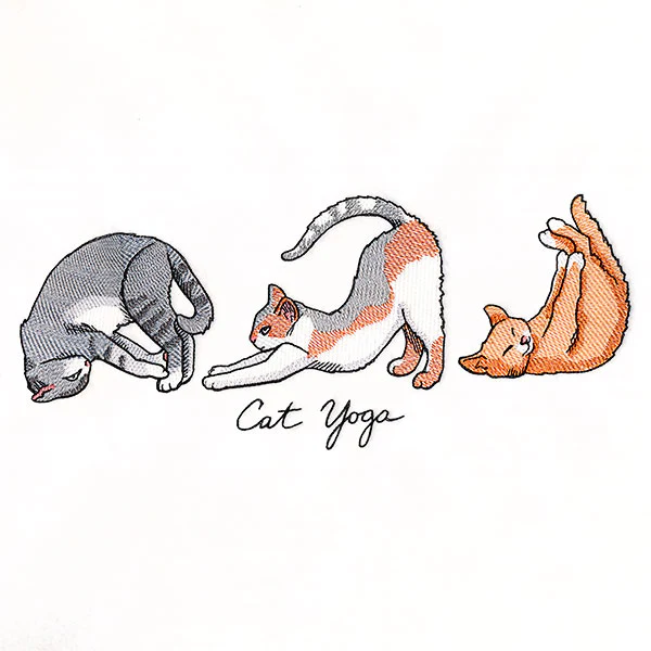 Yoga Cat Border - Image 5