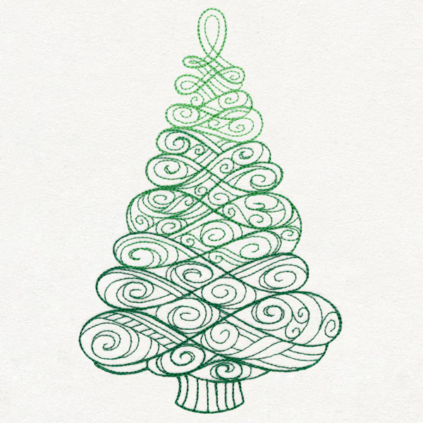 Yuletide Spirals - Christmas Tree - Image 2