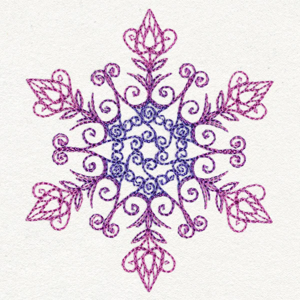 Yuletide Spirals - Snowflake - Image 5