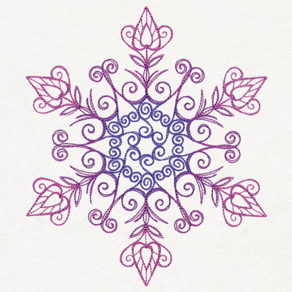 Yuletide Spirals - Snowflake - Image 6