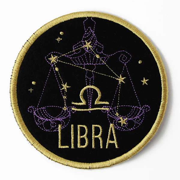 Zodiac Constellations Coaster - Libra (In-the-Hoop) - Image 7