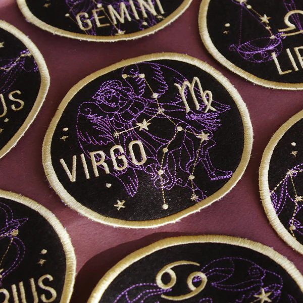 Zodiac Constellations Coaster - Virgo (In-the-Hoop) - Image 2