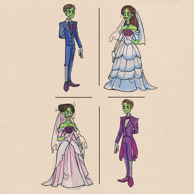 Zombie Wedding (Mix and Match) - Image 2